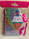 Libreta gatito sirena unicornio y pug