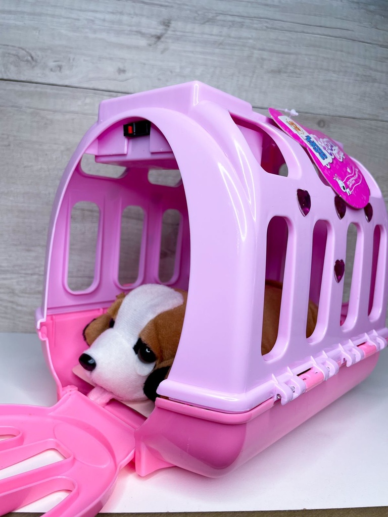 Cucha de perrito con sonido + accesorios