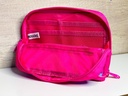 Cartuchera slim fuscia con celeste mooving