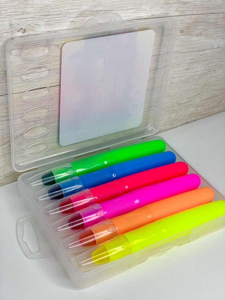 Crayones fluor con aroma