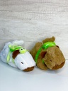 Pulsera peluche ventilador en la cola capybara