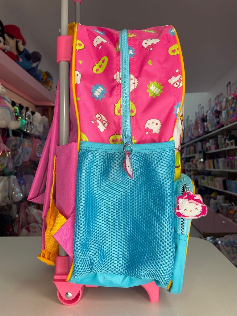 Mochila carrito hello kitty 16"