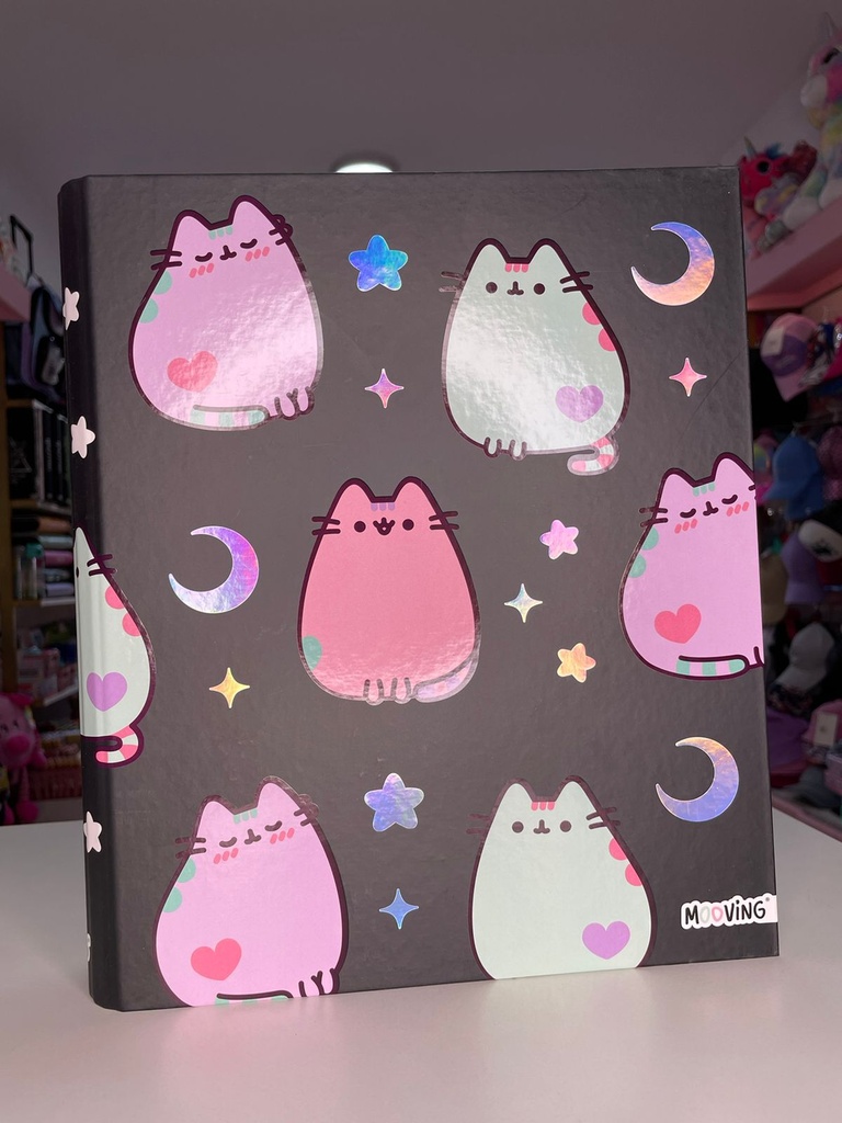 Carpeta pusheen A4 mooving