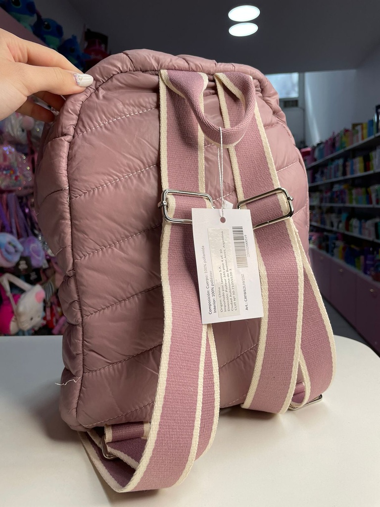 Mochila rosa viejo zaphir