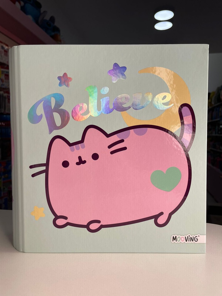 Carpeta pusheen A3 mooving