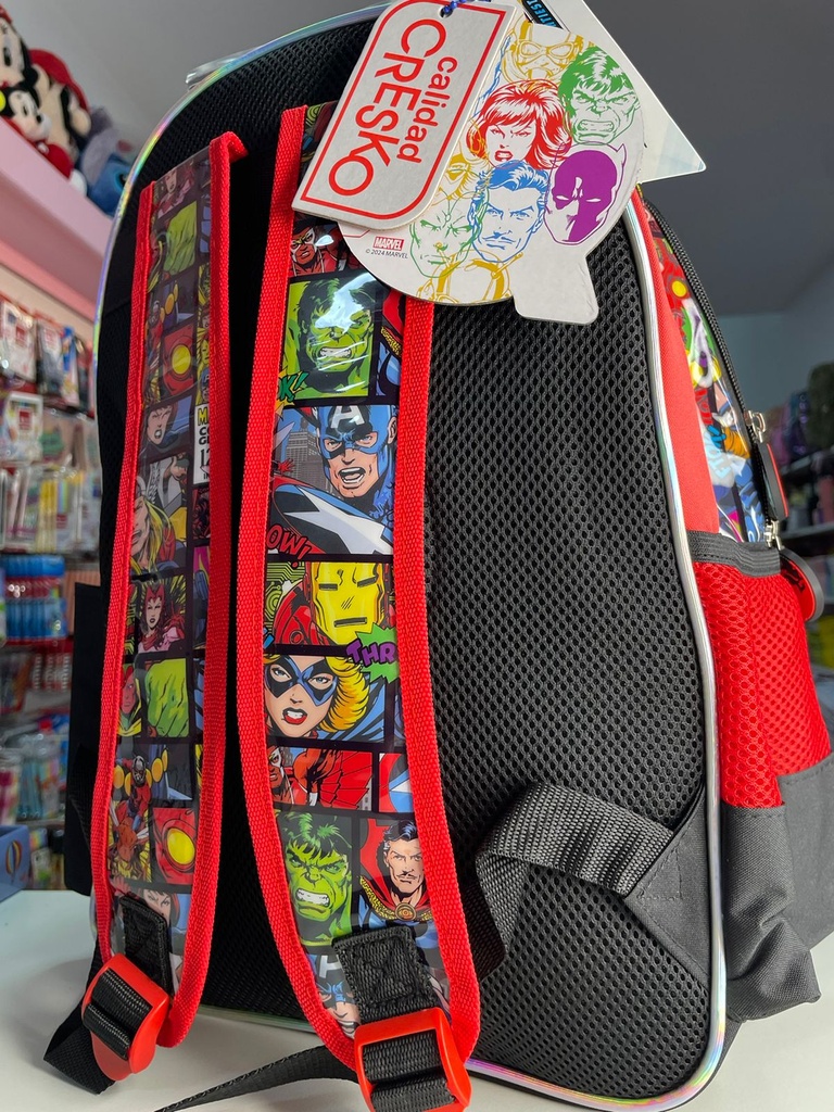 Mochila avengers 16" cresko