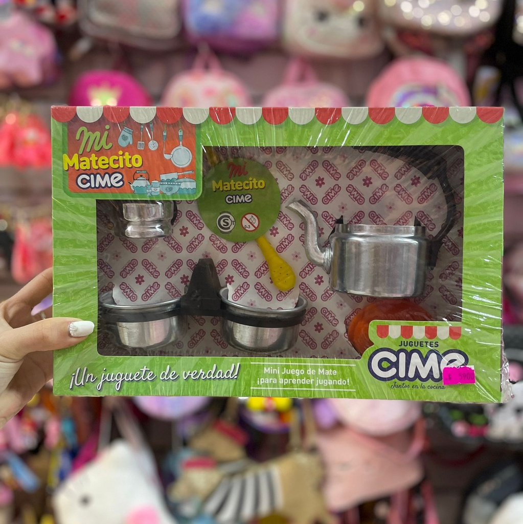 Juego de mate aluminio cime