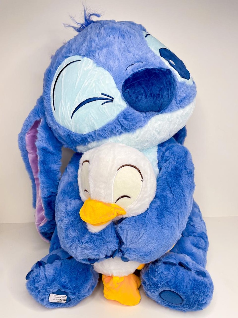 Peluche stitch con pato 60cm