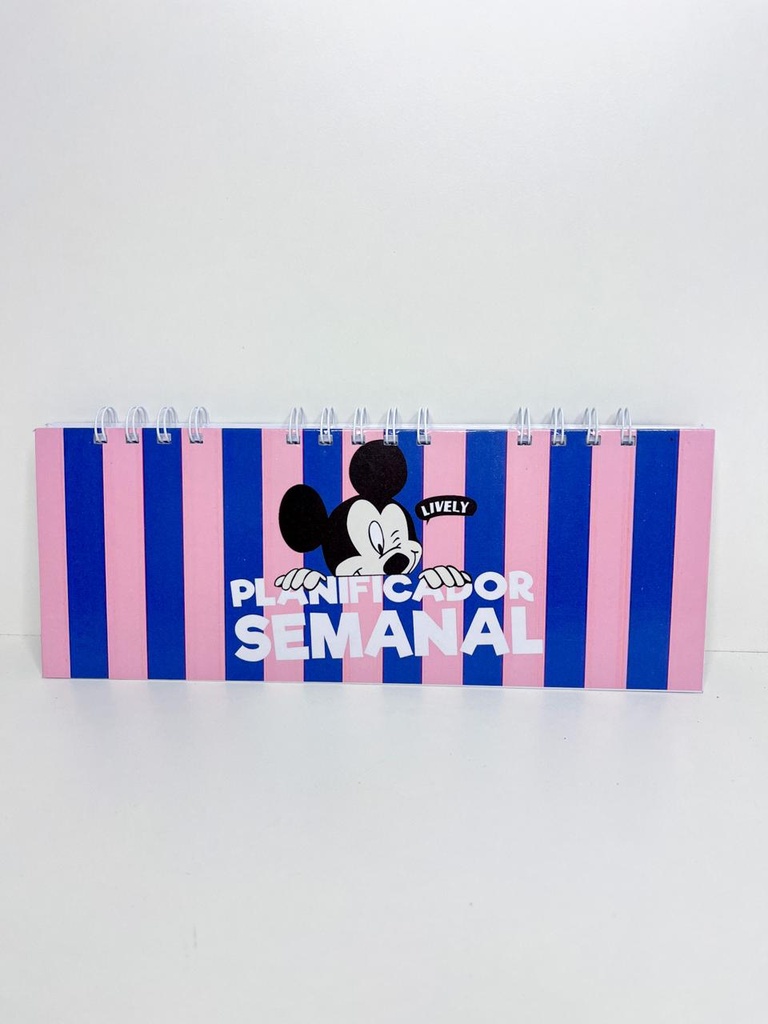 Planner semanal mickey