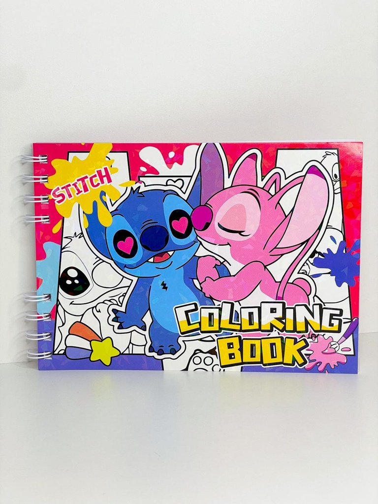 Libro para colorear stitch