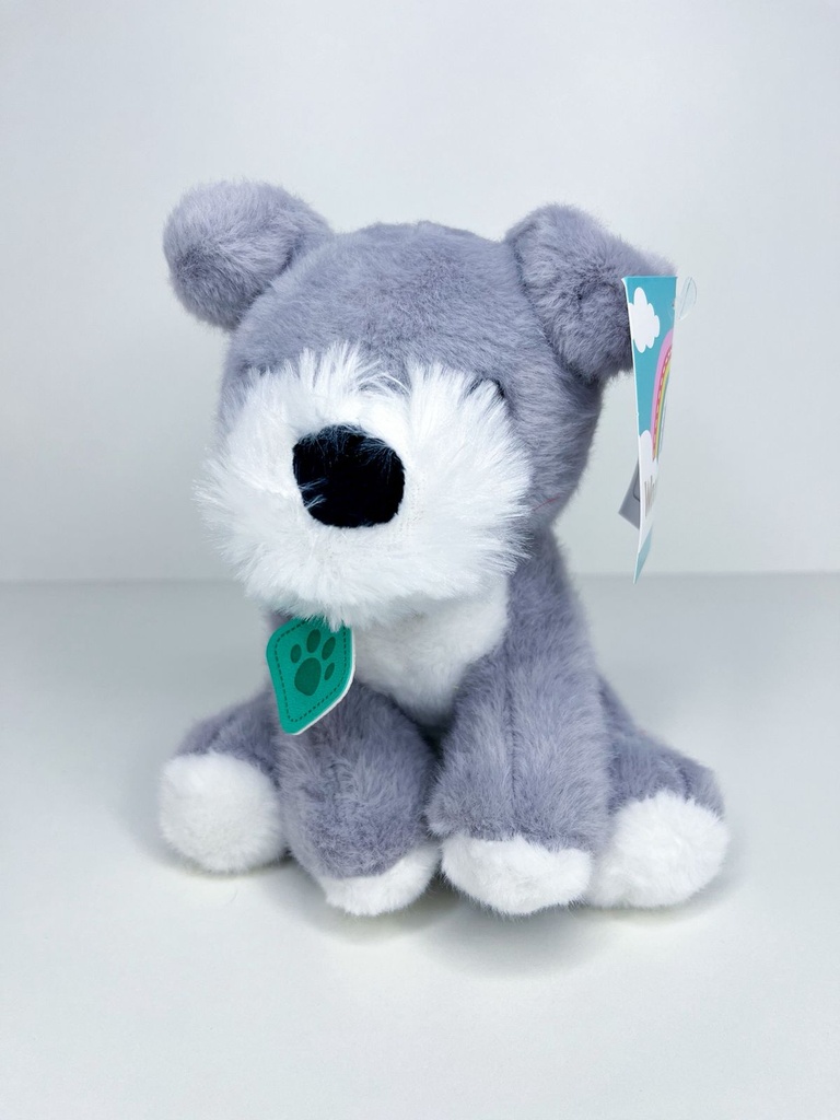 Perro sentado 18cm