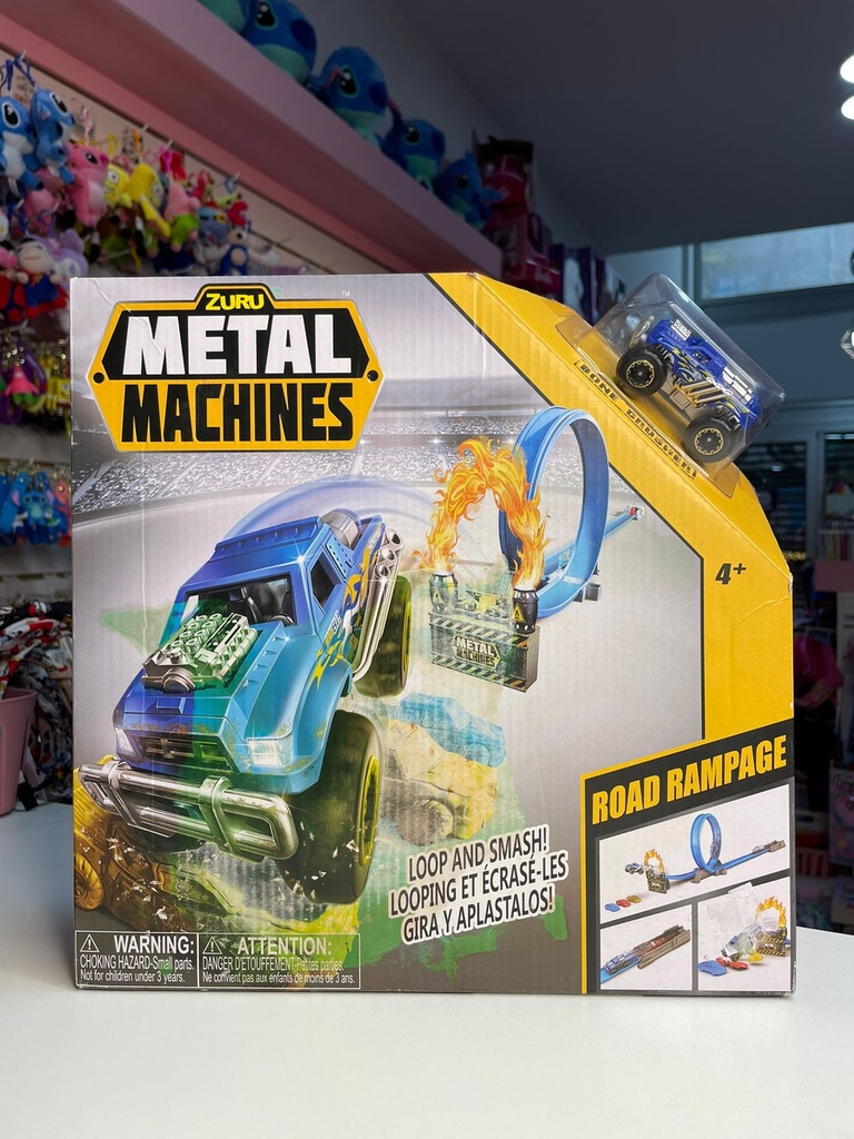 Road rampage metal machines auto