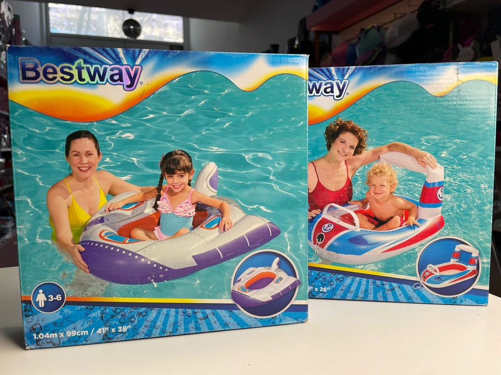 Inflable barco y nave