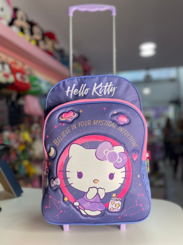 Mochila carrito hello kitty 16''