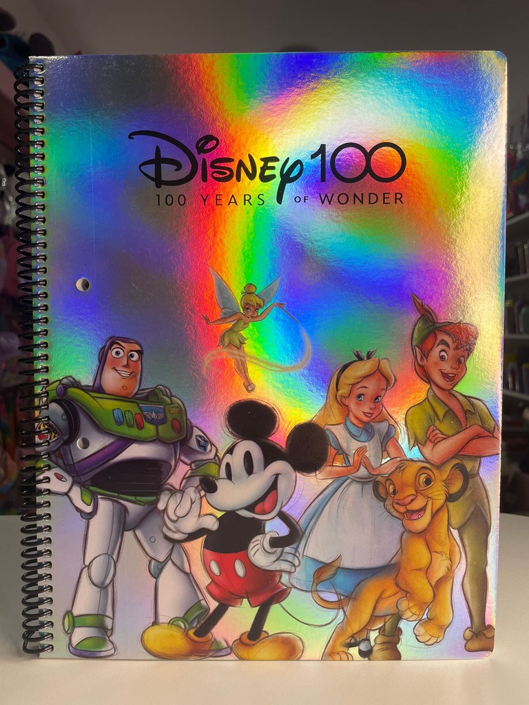 Cuadernillo disney 100 años A4