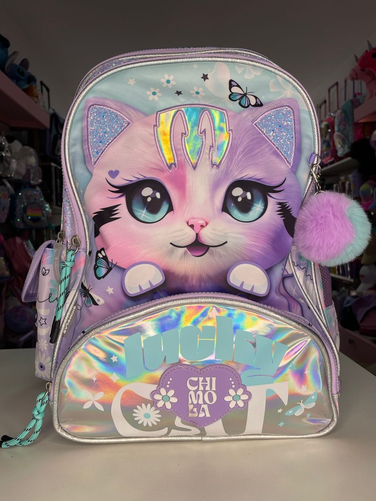 Mochila gatito chimola 18"