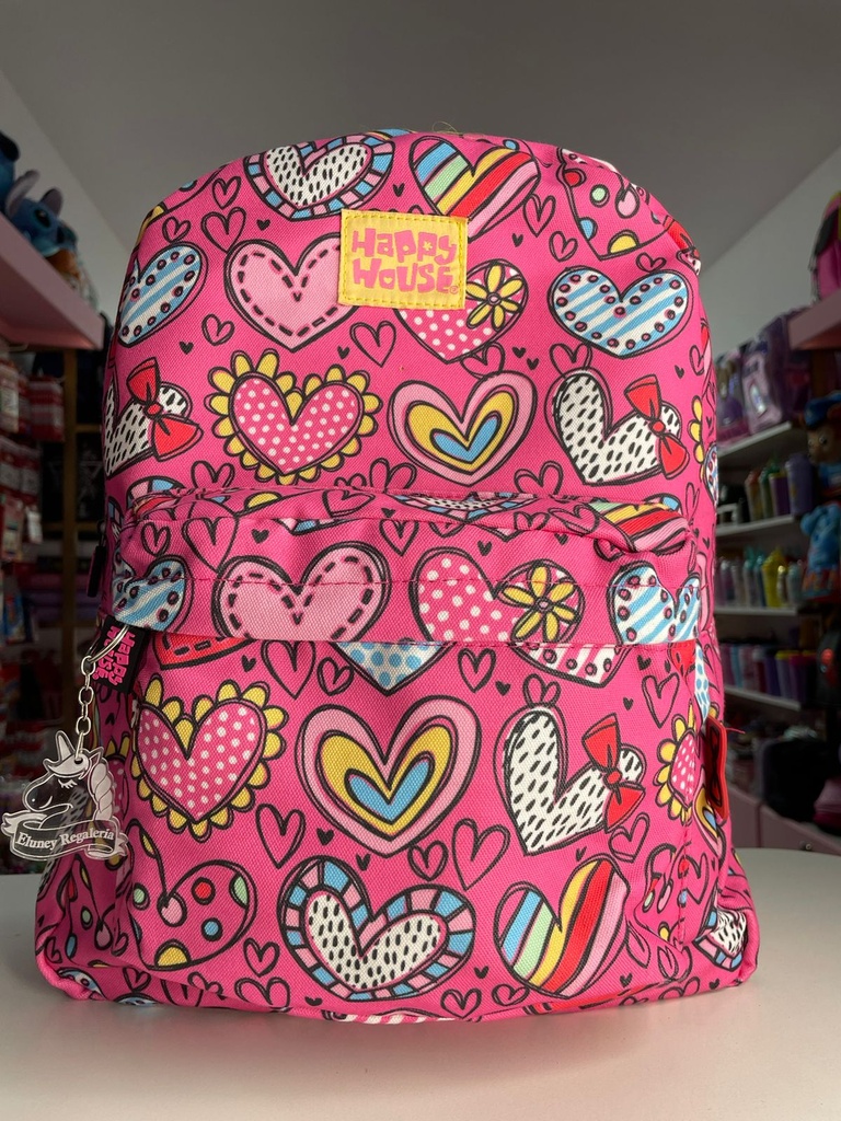 Mochila espalda corazon skora 18"