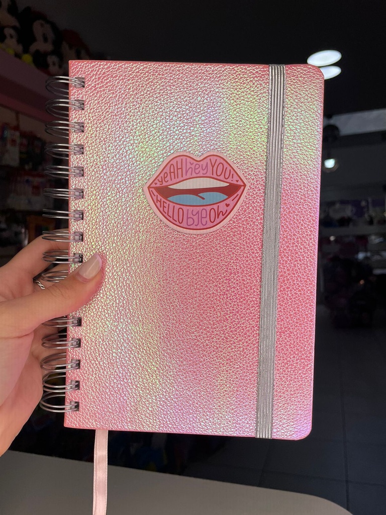 Cuaderno espiral labio A5