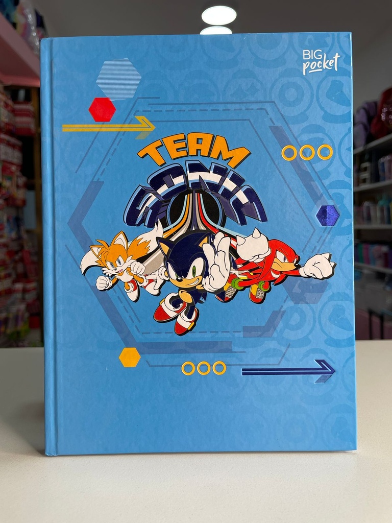 Cuaderno sonic 16x21 t/d