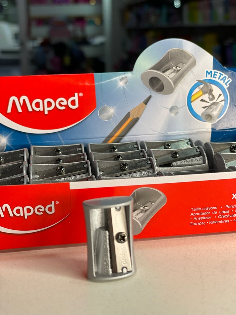 Sacapunta metalico maped