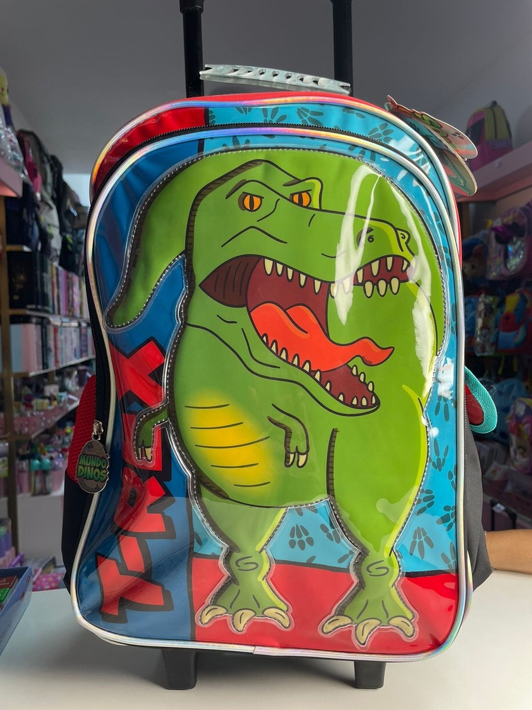 Mochila dinosaurio cresko