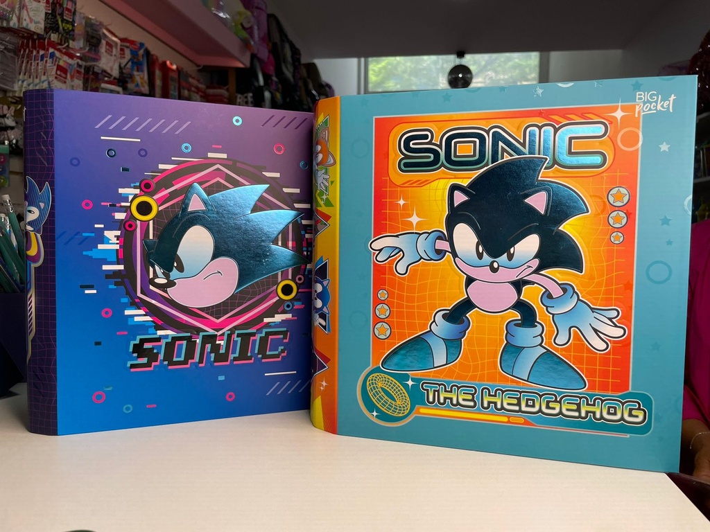 Carpeta sonic N°3 ppr