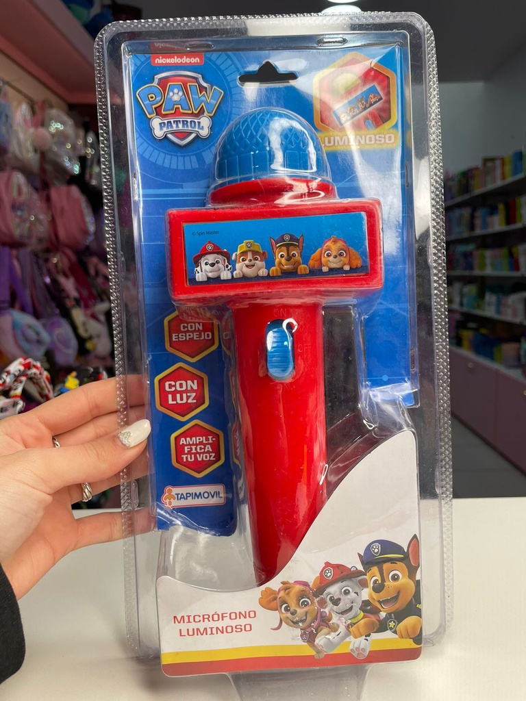 Micrófono paw patrol