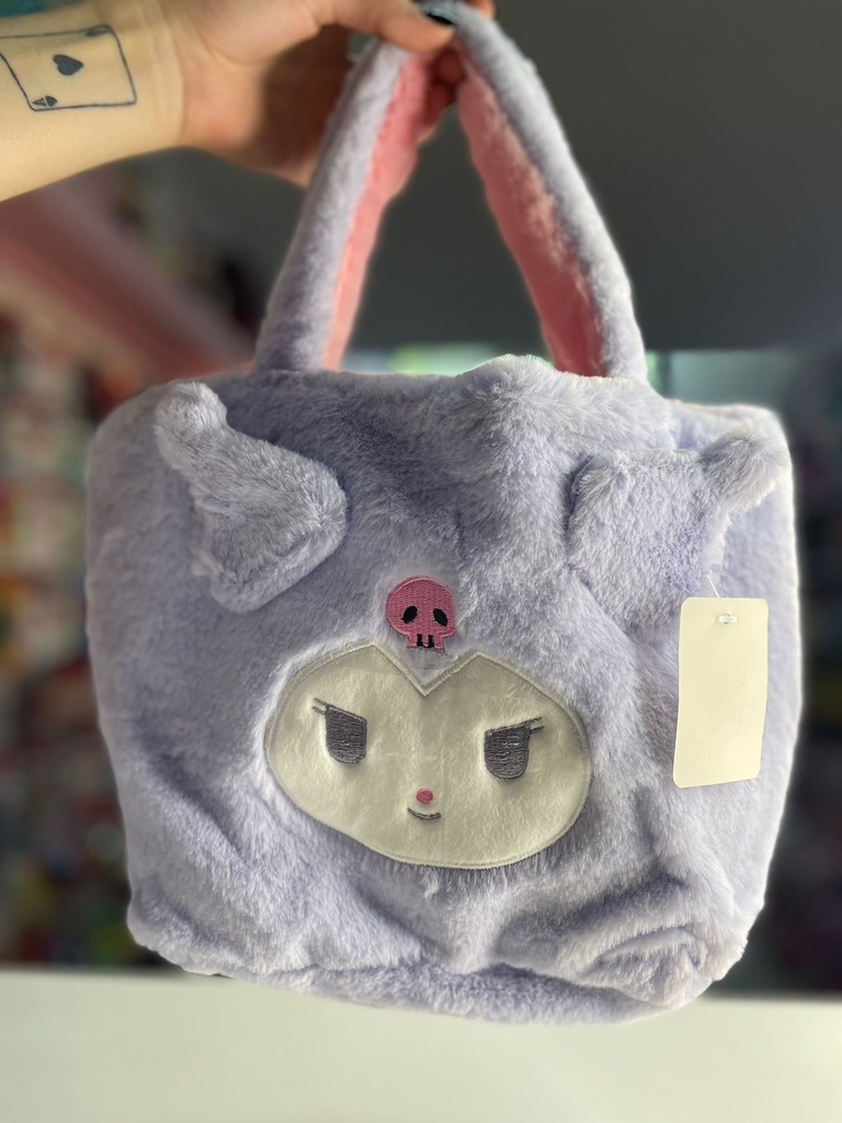 Cartera reversible kuromi y melody