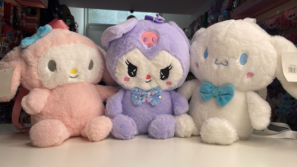 Mochila peluche melody / Cinnamoroll / kuromi