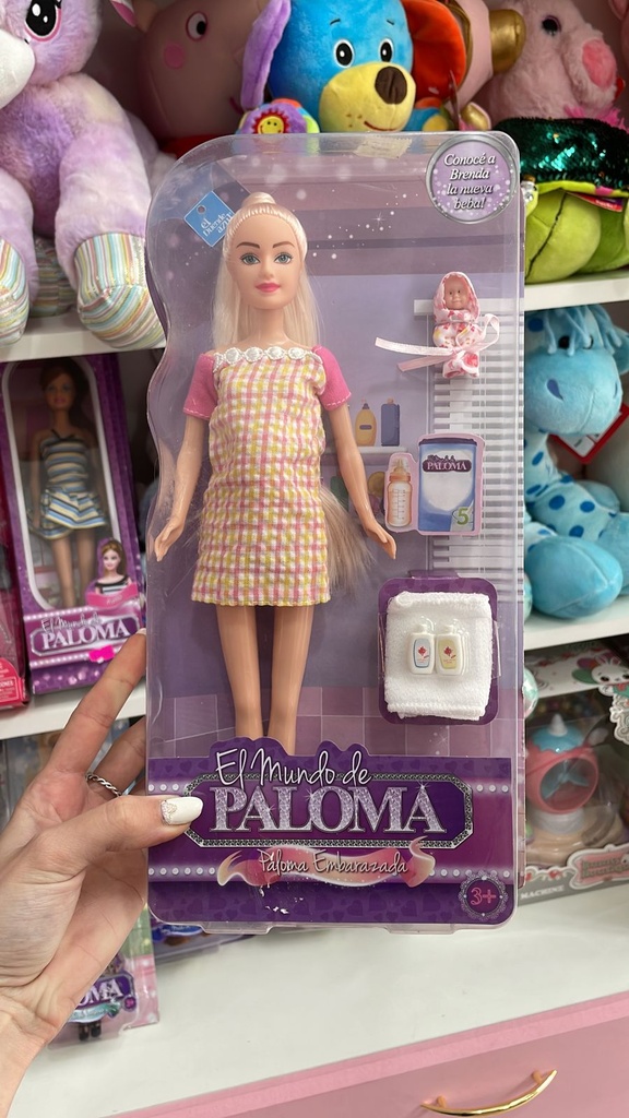 Paloma mamá embarazada