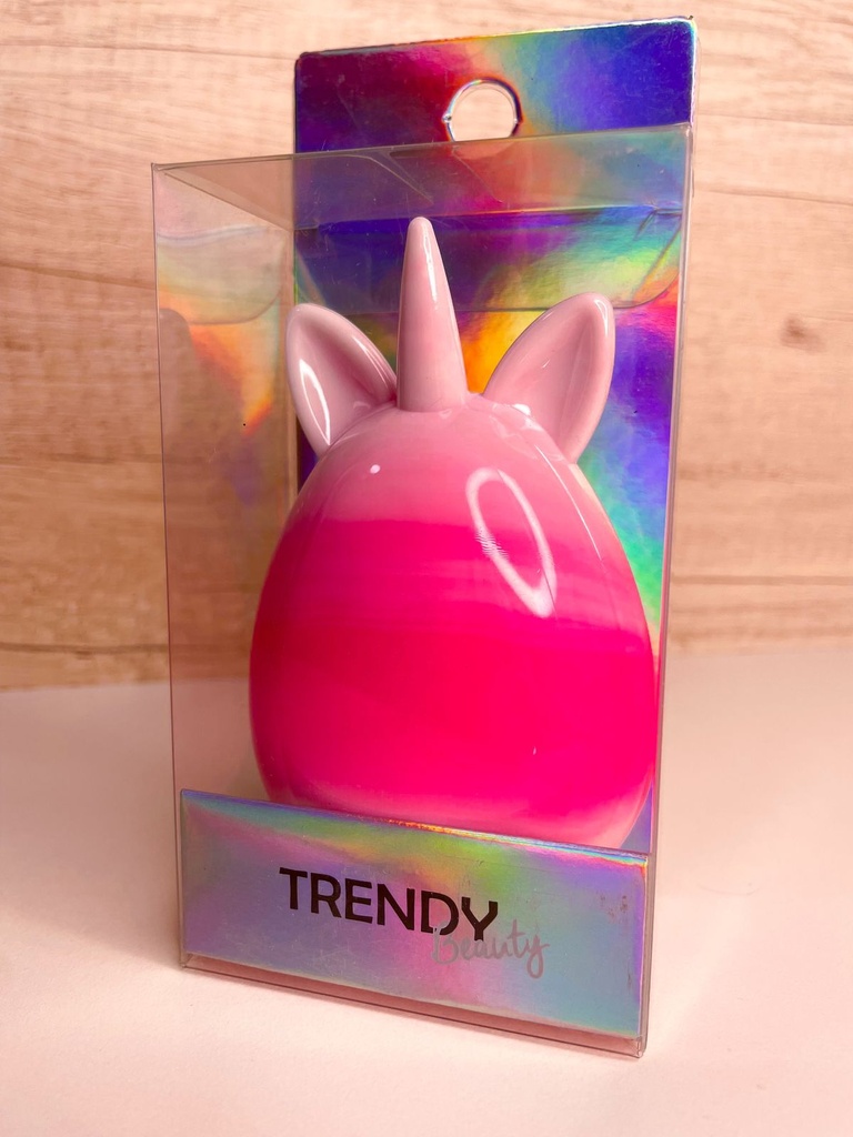 Cepillo unicornio anti frizz trendy