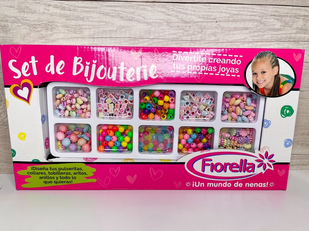 Set de bijouterie fiorella x10 celdas