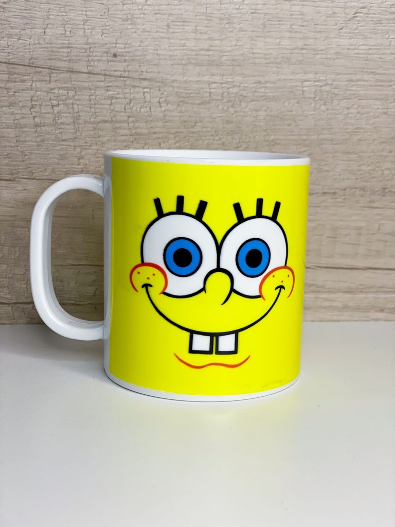 Taza / vaso plastico bob esponja