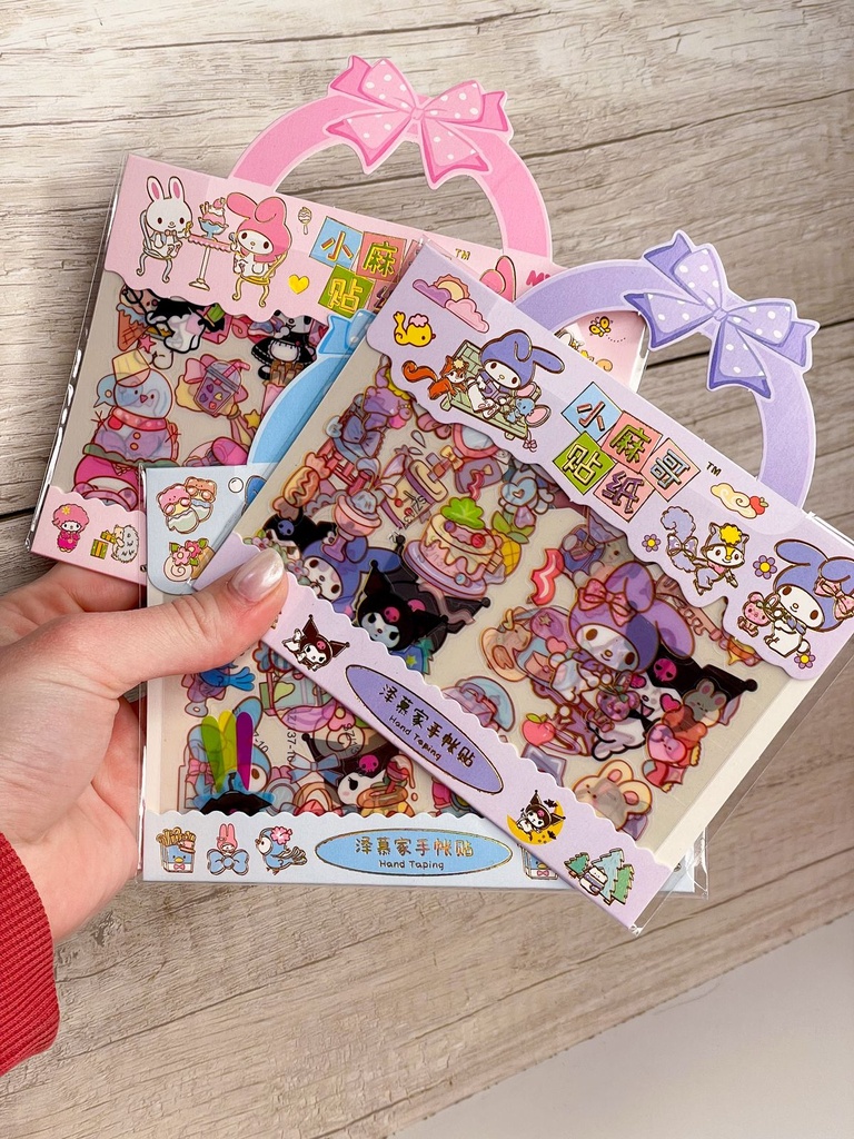 Sticker sanrio x3 planchas