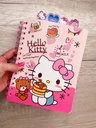 Cuaderno kitty y kuromi con separadores