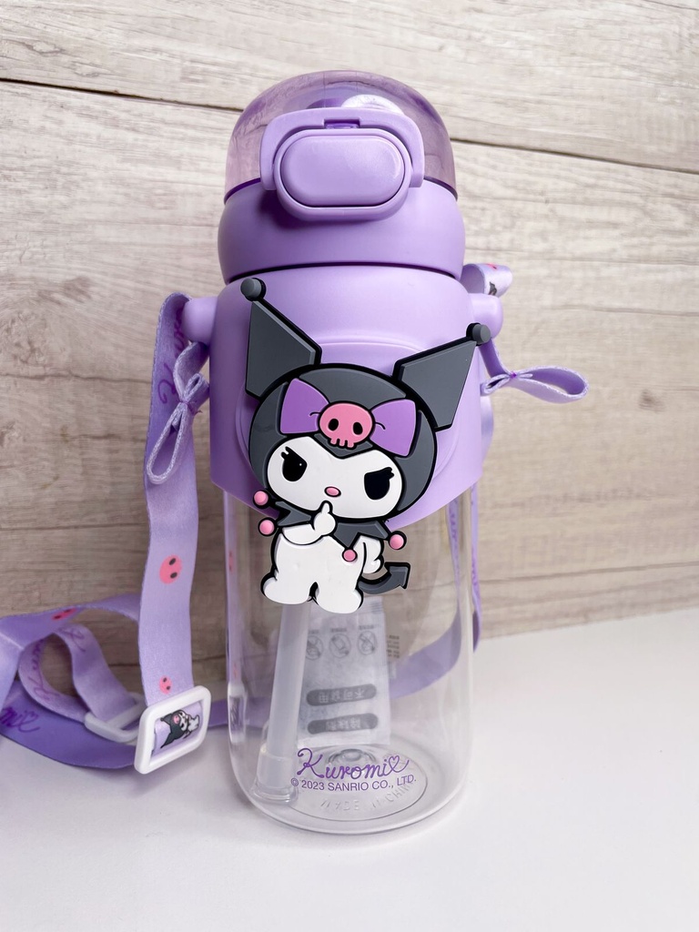 Botella kuromi 600ml