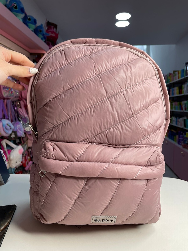 Mochila rosa viejo zaphir