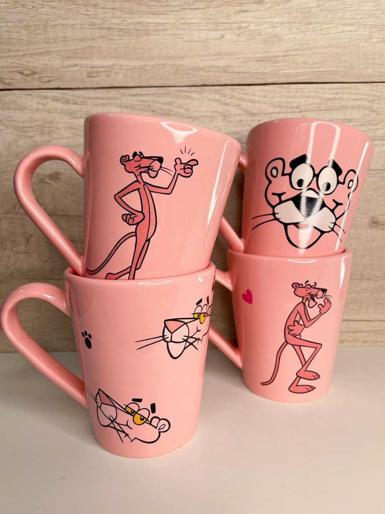 Taza pantera rosa