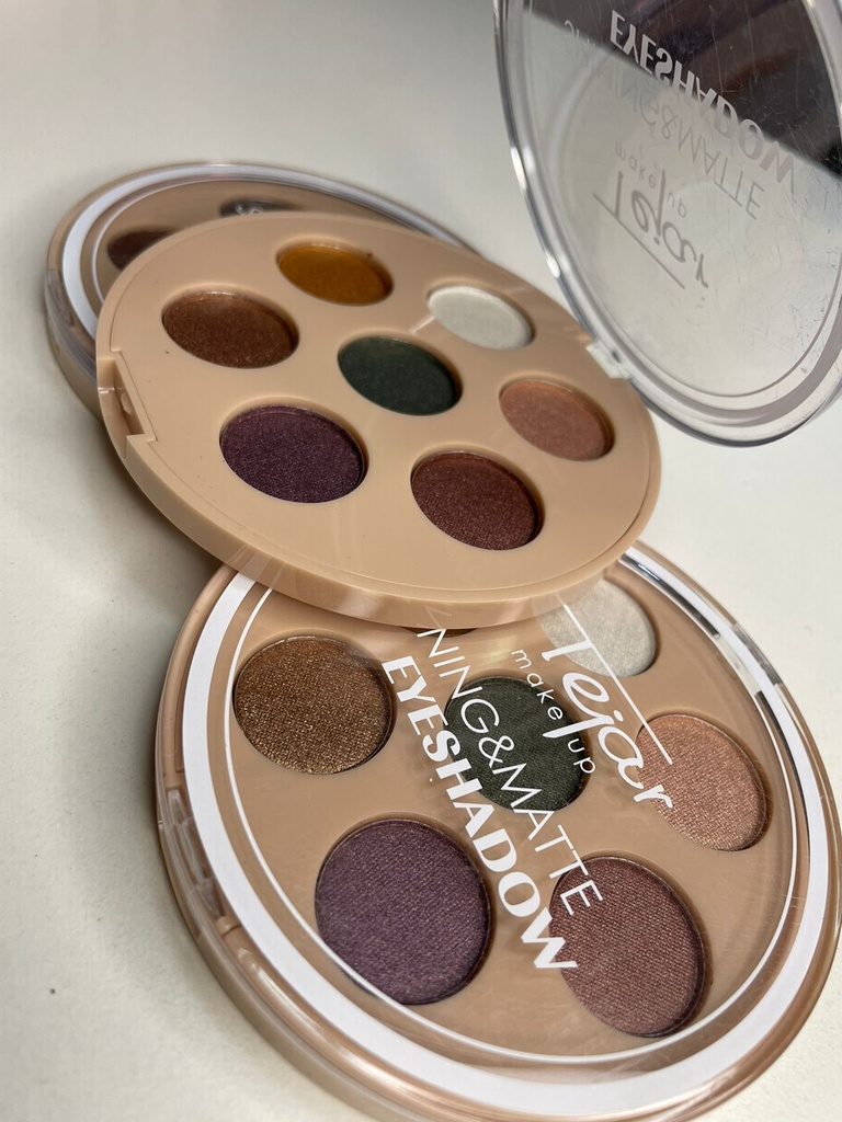 Paleta de sombras shining & matte tejar