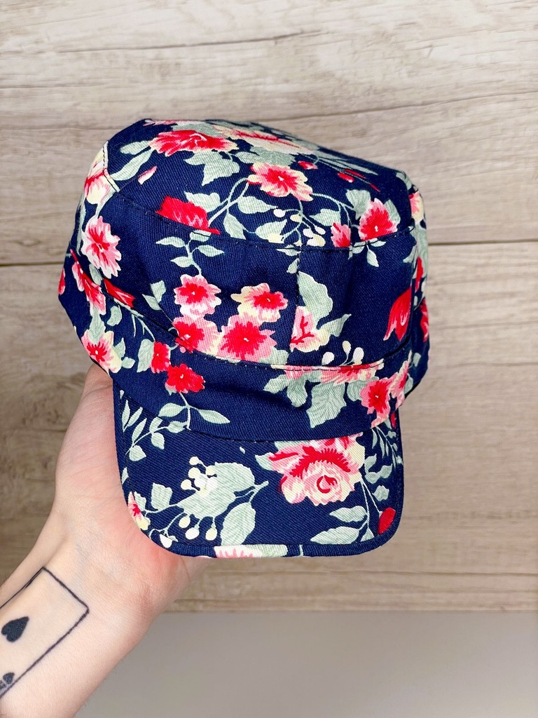 Gorra bebe flores