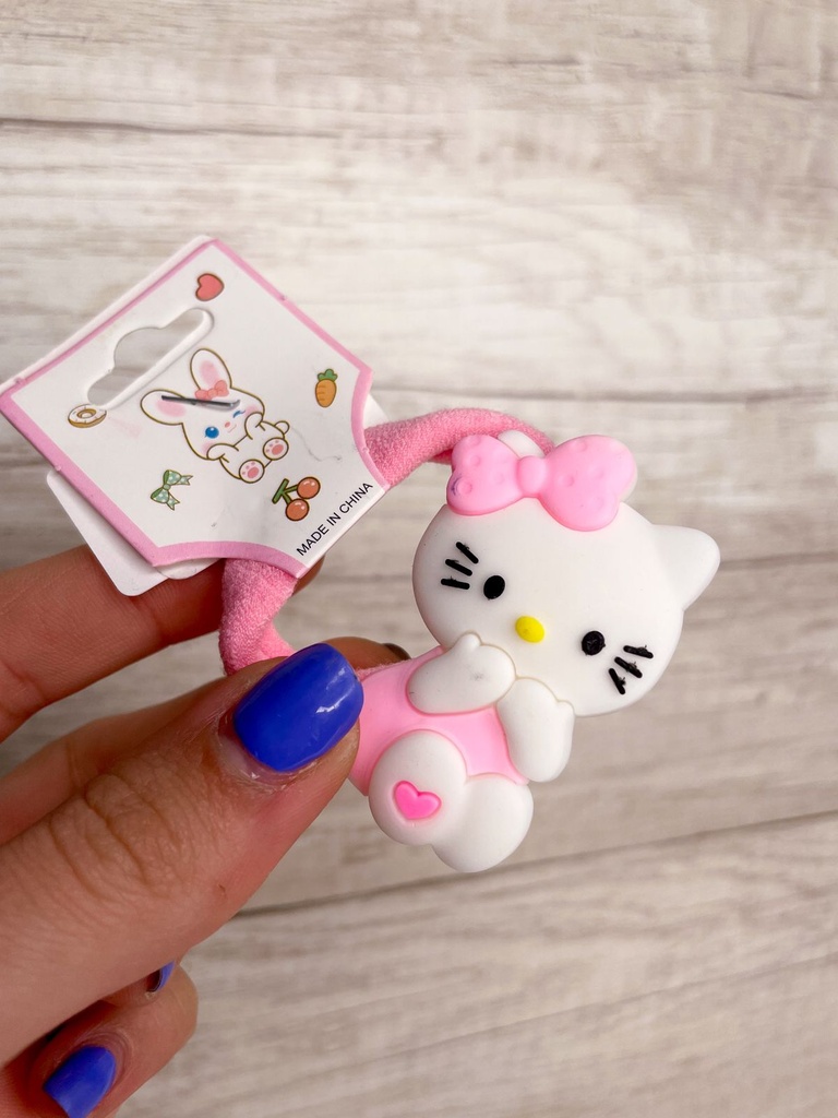 Colita de pelo hello kitty x unidad