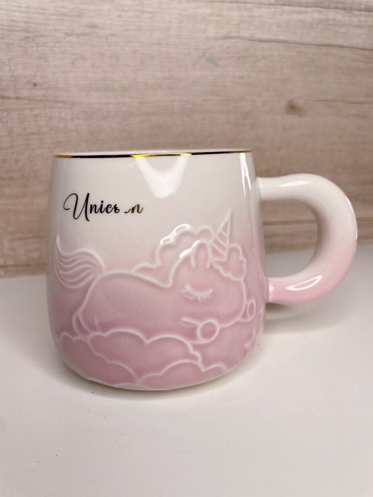 Taza unicornio degrade