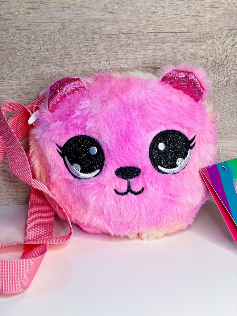 Cartera peluche oso skora