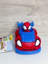 Auto lanza disco spiderman