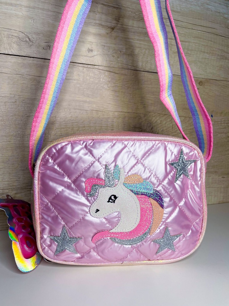 Bandolera cartera unicornio