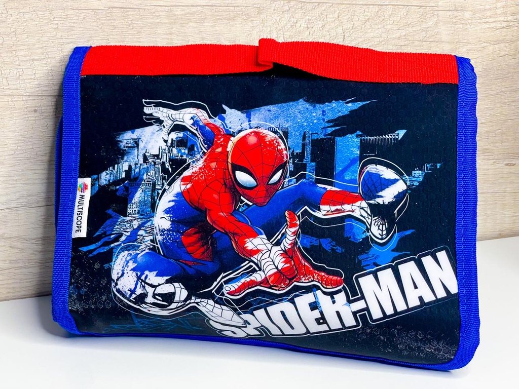 Cartuchera desplegable spiderman