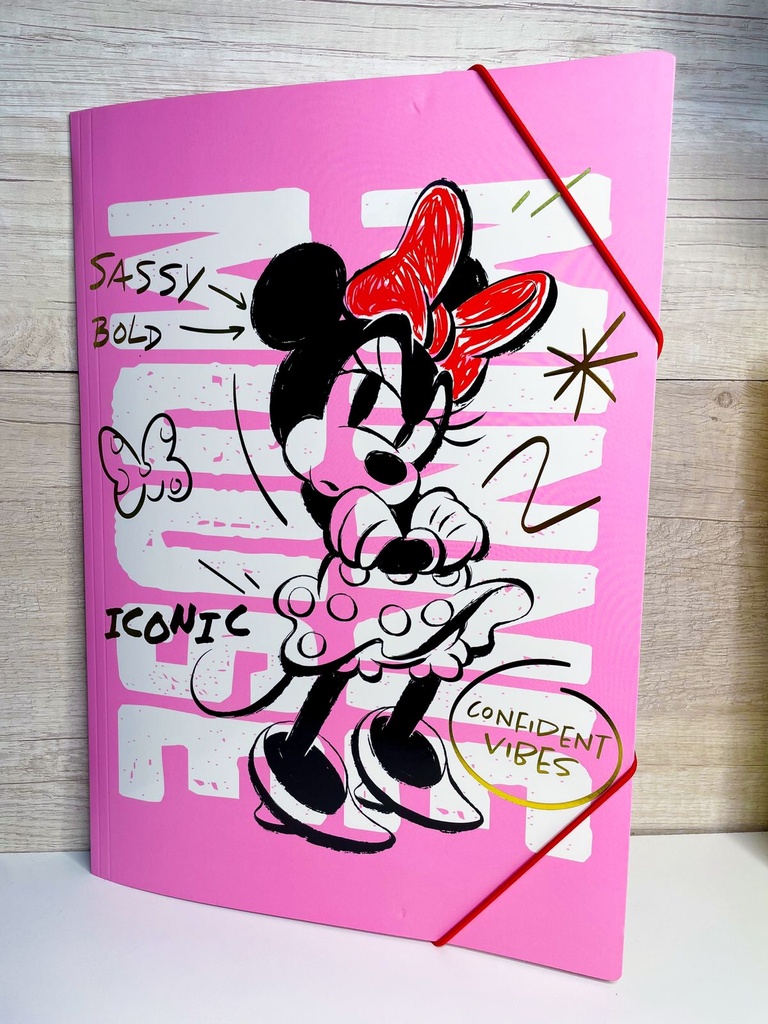 Carpeta dibujo minnie