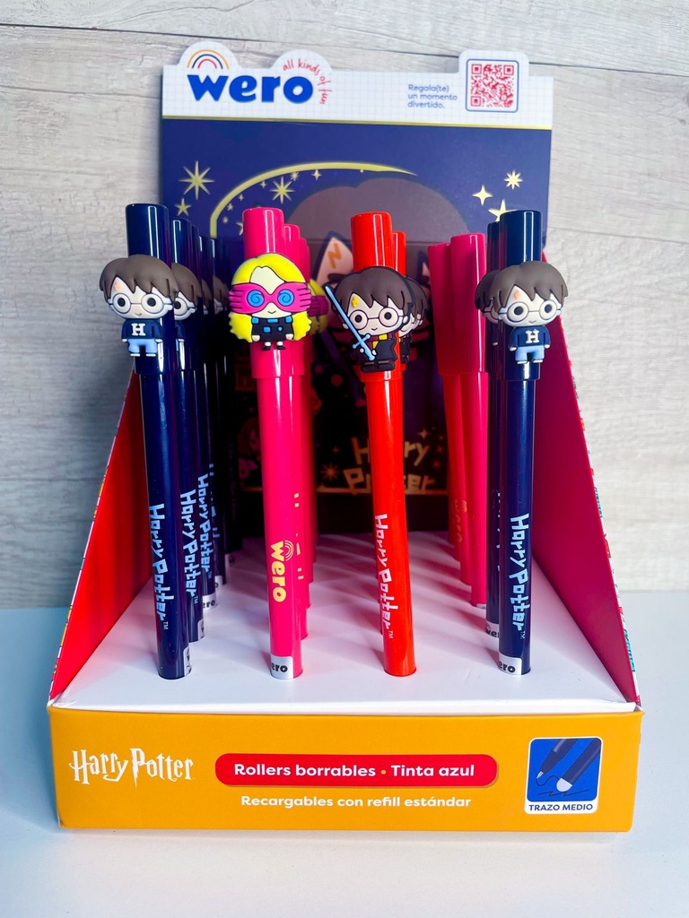 Lapicera borrable harry potter wero