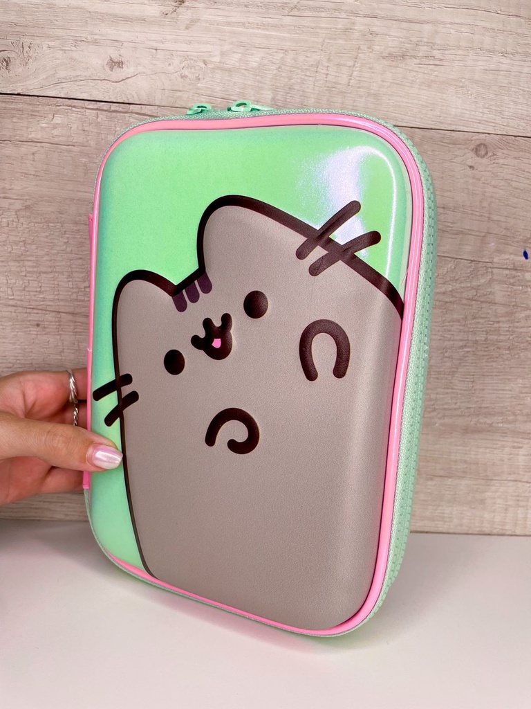 Cartuchera mooving pusheen dos pisos