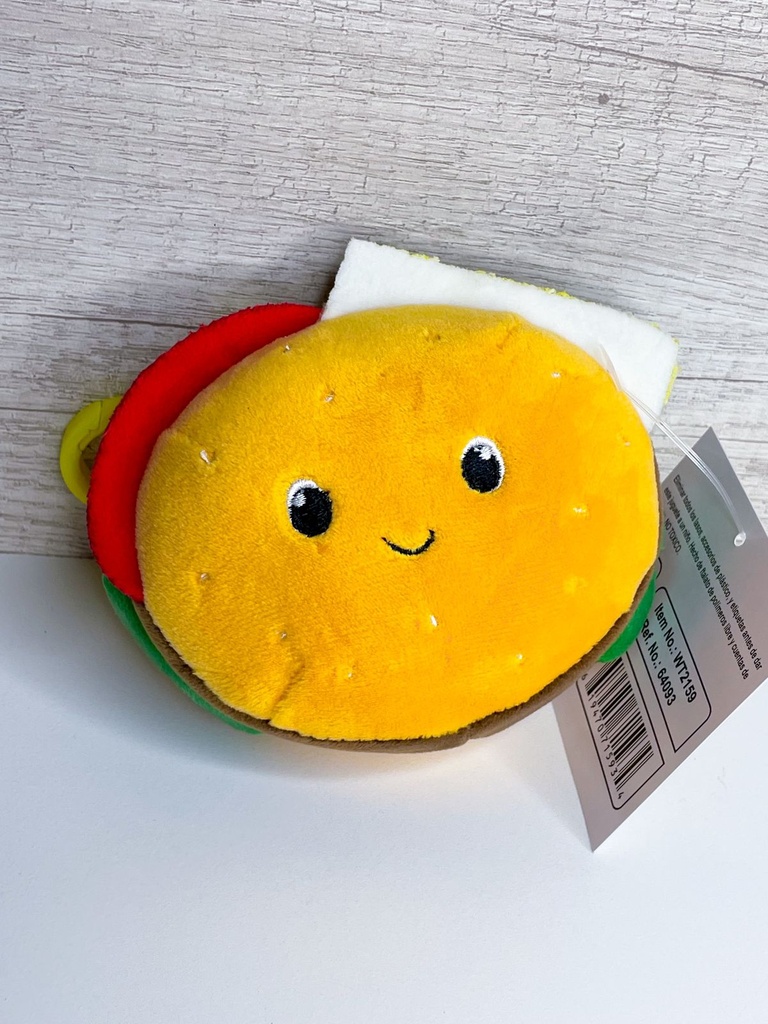 Llavero peluche comidas
